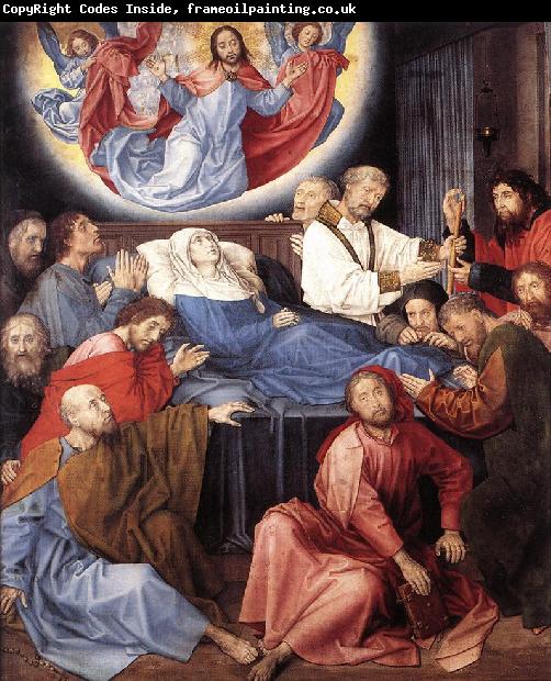 GOES, Hugo van der The Death of the Virgin